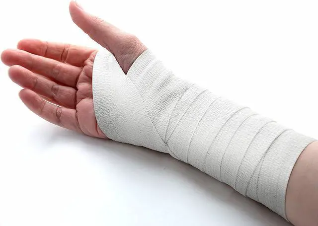 Alt view image 7 of 8 - MEDca Self Adherent Cohesive Wrap Bandages 2 Inches X 5 Yards 12 Count with Strong Elastic and Colorful First Aid Tape for Sprain Swelling and Sorenes (Rainbow Color)