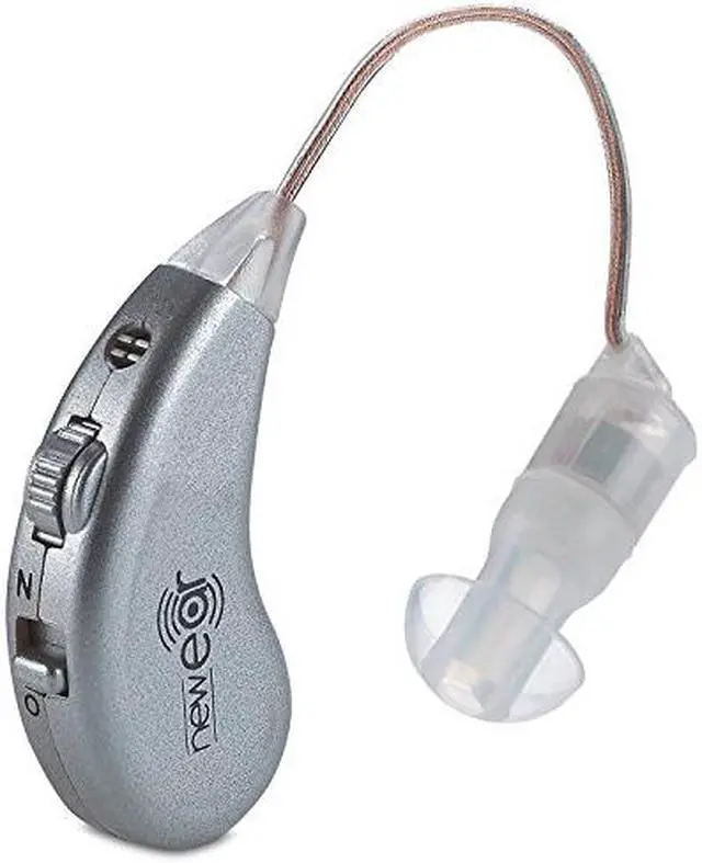 Alt view image 5 of 8 - Digital Hearing Amplifiers - Rechargeable BTE Personal Sound Amplifier Pair with USB Dock - Premium Behind the Ear Sound Amplification - By NewEar