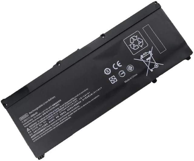 Alt view image 4 of 4 - Battery for HP Pavilion Gaming 15/17, OMEN 15/17, TPN-Q211 C133 C134 Q193 Q194 SR03 SR04XL, 11.55V 4400mAh 48Wh, 2-Year Warranty