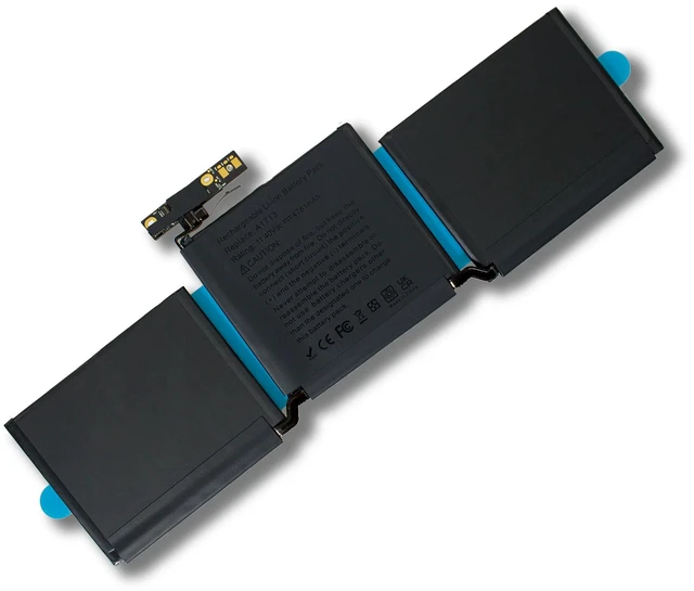 Alt view image 2 of 3 - Laptop Battery for MacBook Pro/Air A1406 A1466 A1398 A1708 A1706 A1502 A2179, 11.4V/7.6V 44Wh-99.5Wh, High Capacity, 1-Year Warranty