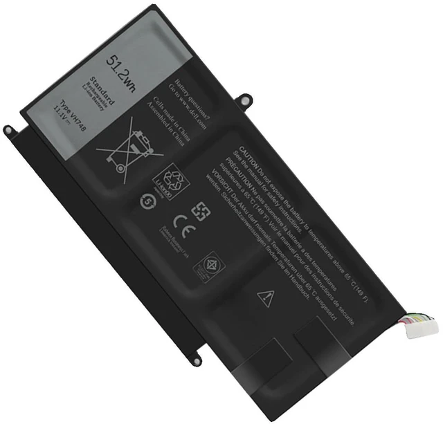 Alt view image 5 of 5 - Laptop Battery for Dell Vostro V5460 V5470 V5480 V5560 P41G 14-5439 VH748 11.1V 44Wh 6-Cell Li-ion Compatible with Dell Inspiron 14-5439, Precision M2800 12-Month Warranty