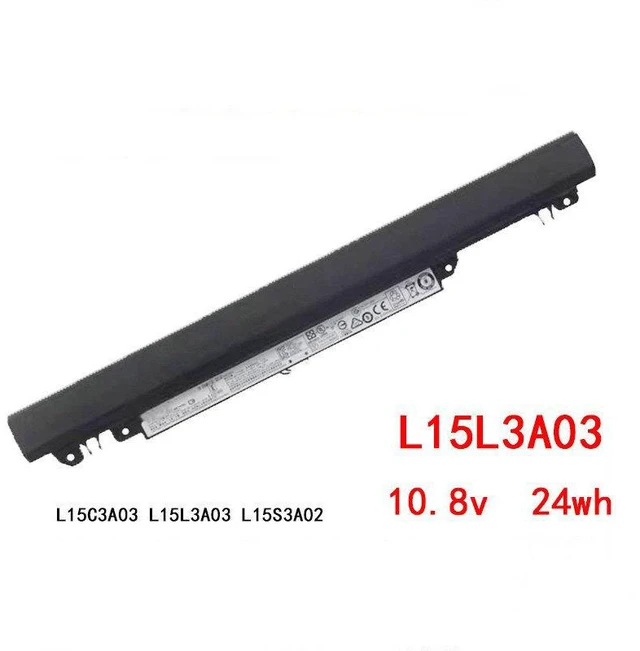 Main image of Battery for Lenovo Ideapad 110-15ACL 110-14 L15L3A03 L15S3A02, 11.4V 32Wh Li-ion, High Capacity, 1-Year Warranty