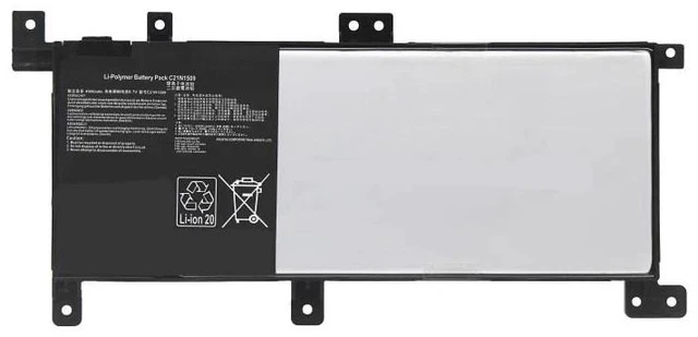 Alt view image 5 of 5 - Battery for ASUS V556U X556U X556UA/UB/UF/UJ/UQ/UR/UV Series, C21N1509, 11.4V 48Wh, High Capacity, 1-Year Warranty