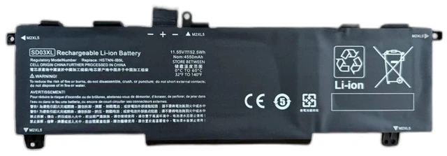 Main image of Battery for HP TPN-Q278 HSTNN-OB1R L84394-005 SD03XL 11.55V 41.7Wh 3670mAh Compatible with HP Pavilion 15-cs2000, 15-da2000 Series 12-Month Warranty