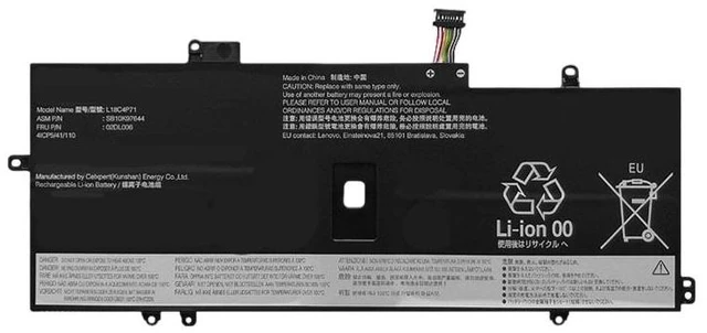 Main image of Laptop Battery for Lenovo L18C4P71 L18M4P72 L18L4P71 02DL006 11.55V 45Wh 3900mAh Compatible with ThinkPad E14 Gen 2 E15 Gen 2 High Capacity, 12-Month Warranty