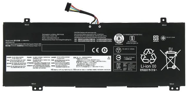 Alt view image 5 of 5 - Battery for Lenovo XiaoXin Air14-2019 L18C4PF3 M4PF3 L18C4 L18M4PF4, 11.55V 45Wh, Compatible with Ideapad S540-14API, High Capacity, 12-Month Warranty