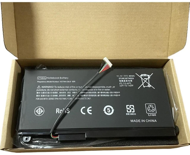 Alt view image 2 of 3 - Laptop Battery for HP HSTNN-IB3F VT06XL 657240-151, 11.1V 4400mAh/48Wh, Compatible with HP ProBook 450 G1 470 G1 650 G1 670 G1 Series, 1-Year Warranty