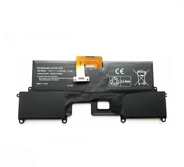 Main image of Laptop Battery for Sony SONY SVP11227SCB SVP112A19T VGP-BPS37, 7.6V 4000mAh 30Wh, Compatible with Sony Vaio Pro 11/13 Series, High Capacity, 2-Year Warranty