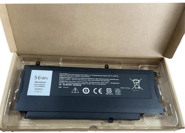 Alt view image 2 of 3 - Battery for Dell Inspiron 15-7547 7548 7347 P41F 4P8PH 11.4V 43Wh Li-ion, Compatible with 0C6R7H C6R7H 0V9Y6R V9Y6R, 2-Year Warranty