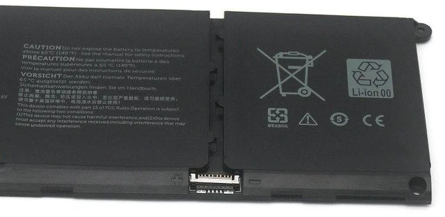 Alt view image 3 of 3 - Battery for Dell Vostro 5320 5420 3420 3425 3510 3520 V6W33 G91J0 11.4V 54Wh 3-Cell Li-ion, High Capacity, Fast Shipping & 2-Year Warranty