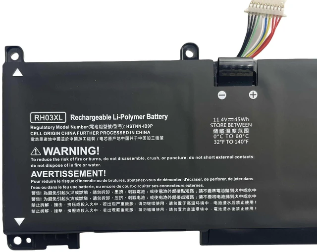 Alt view image 3 of 3 - Battery for HP Zhan 66 Pro A 14 G4/G5 4th/5th Gen RH03XL 11.55V 41.7Wh 3650mAh Compatible with HSTNN-LB7T, HSTNN-DB7T, L90594-2C1 12-Month Warranty