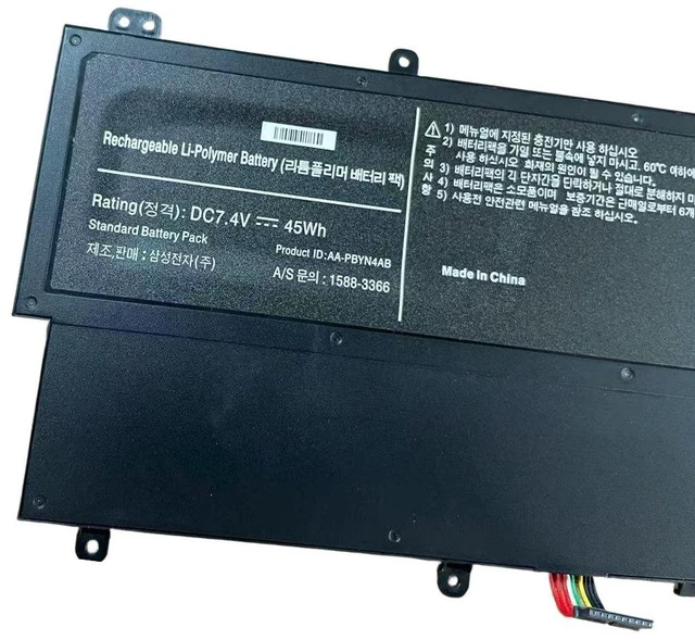 Alt view image 3 of 3 - Laptop Battery for Samsung AA-PBYN4AB NP530U3B NP530U3C Series, 11.4V 44Wh, High Capacity, 1-Year Warranty