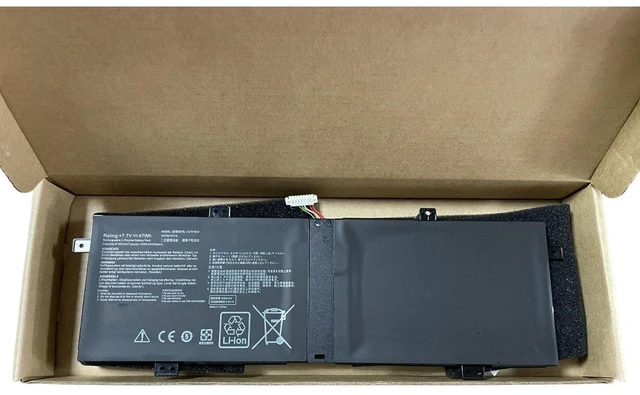 Alt view image 2 of 3 - Laptop Battery for ASUS S4500F U4500F BX431FA UX431FL C21N1833 11.55V 48Wh, High Capacity, 1-Year Warranty