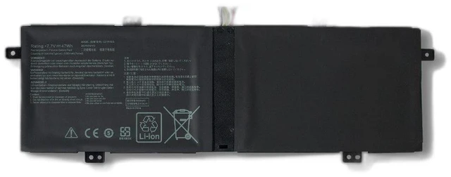 Main image of Laptop Battery for ASUS S4500F U4500F BX431FA UX431FL C21N1833 11.55V 48Wh, High Capacity, 1-Year Warranty