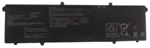 Main image of Battery for ASUS K3502Z K3402Z X1403 M3402R M3502R C31N2105 15.4V 5000mAh 77Wh, High Capacity, 12-Month Warranty