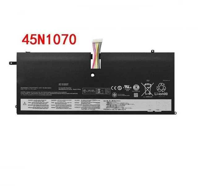 Main image of Battery for Lenovo ThinkPad X1 Carbon 2013 (45N1070/45N1071/TP00040A) 11.4V 46Wh, High Capacity, CE/RoHS Certified, 12-Month Warranty