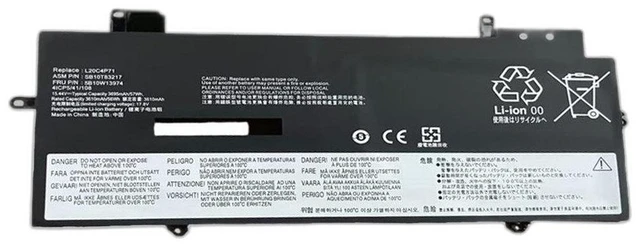 Main image of Battery for Lenovo L20C4P71 L20D4P71 L20M4P71 X1 Yoga Gen 6 Gen 7, 11.55V 52.5Wh, High Capacity 6-Cell Li-Polymer, 2-Year Warranty