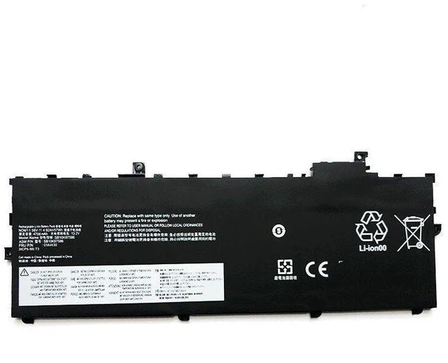Main image of Battery for Lenovo ThinkPad X1 Carbon 2017 2018 6th Gen 01AV494 01AV430 01AV432 01AV433 15.2V 57Wh Li-ion High Capacity, Fast Shipping, 12-Month Warranty