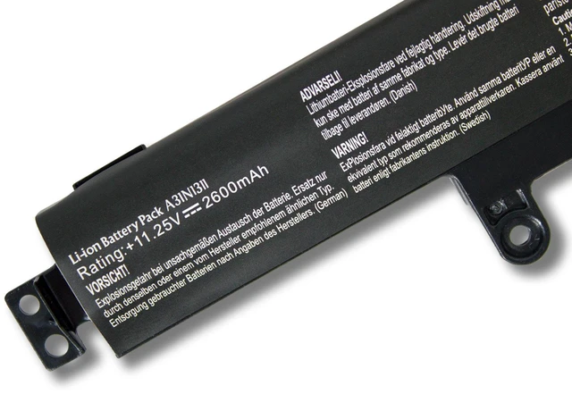 Alt view image 3 of 3 - New Laptop Battery for ASUS X102B X102BA F102B F102BA A31N1311, 11.1V 2600mAh, High Capacity, 1-Year Warranty