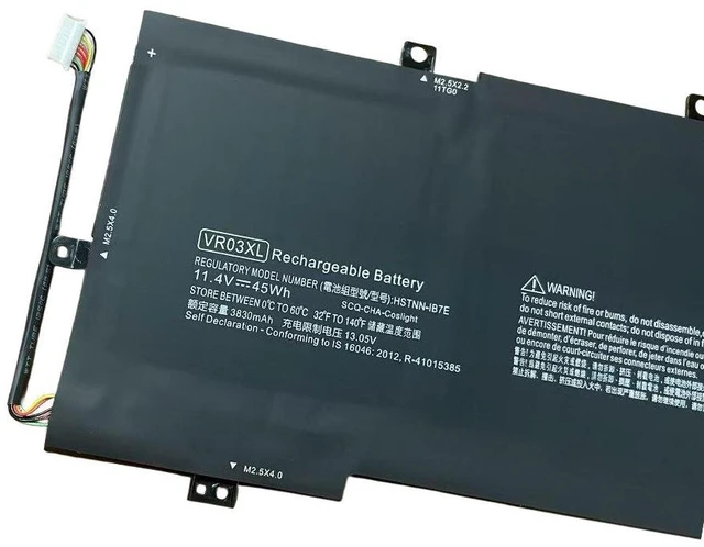 Alt view image 3 of 3 - Battery for HP Envy 3-D046TU D051TU 56TU TPN-C120 VR03XL 11.55V 41Wh 3800mAh High Capacity, Fast Shipping, 12-Month Warranty