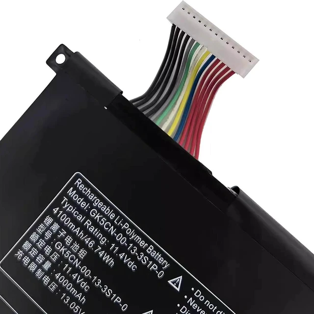 Alt view image 2 of 3 - Battery for Mechrevo X8Ti, Deep Sea Ghost Z2 Air, GK5CN-00-13-3S1P-0 11.4V 4100mAh 47Wh, High Capacity Li-ion, 1-Year Warranty