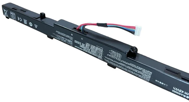 Alt view image 2 of 3 - Laptop Battery for ASUS K450J K450V X751L X751 VM590Z A41N1501 14.8V 44Wh Li-ion, High Capacity, 12-Month Warranty