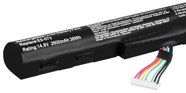 Alt view image 2 of 5 - Laptop Battery for Acer Aspire E5-473G E5-573G E5-553G AL15A32 11.4V 2520mAh 29Wh, High Capacity, Fast Shipping, 12-Month Warranty