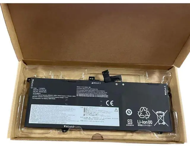 Alt view image 2 of 3 - Battery for Lenovo ThinkPad X13 X390 X395 11.4V 48Wh L18M6PD1 L18L6PD1 L18C6PD1 High Capacity, Fast Shipping, 12-Month Warranty