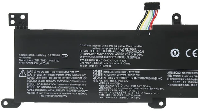 Alt view image 2 of 3 - New Battery for Lenovo XiaoXin Chao 5000 Series L16M2PB1 L16L2PB1 L16L2PB2 L16C2PB2 11.4V 52Wh High Capacity, Fast Shipping, 12-Month Warranty