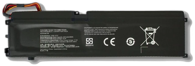 Main image of Battery for Razer Blade 15 Base Model RZ09-0270 RC30-0270 15.4V 80Wh, High Capacity Li-ion, Compatible with RZ09-02705E72, RZ09-02706E72, RZ09-02707E72, 1-Year Warranty