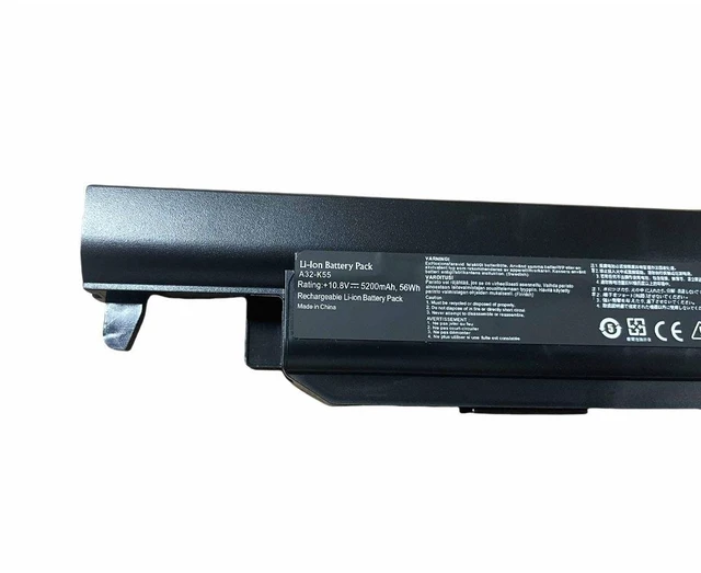 Alt view image 3 of 3 - Laptop Battery for ASUS X45VD X55VD K55A K45V K55D X85V A32-K55 Series 11.1V 4400mAh/5200mAh, High Capacity, 12-Month Warranty