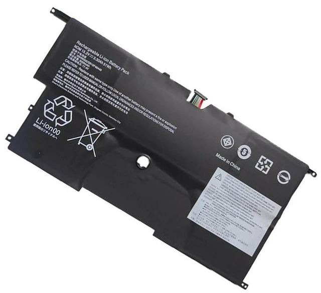 Main image of Laptop Battery for Lenovo ThinkPad X1 Carbon 2015 (3rd Gen) 00HW002 00HW003 TP00061B 11.4V 52Wh 4400mAh, High Capacity, 2-Year Warranty