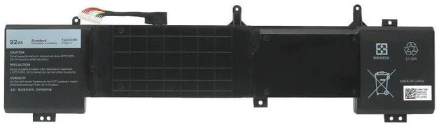 Main image of Battery for Dell Alienware 17 R2 R3 P43F 6JHDV 0JHDV 11.1V 62Wh 6-Cell Li-ion 1-Year Warranty