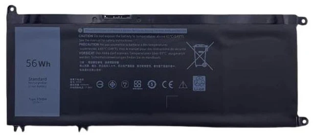 Main image of 33YDH 15.2V 56Wh 4-Cell Li-ion Battery for Dell G3 3579/3779, G5 5587, G7 7588, Inspiron 7577, Latitude 3490/3580/3590 12-Month Warranty