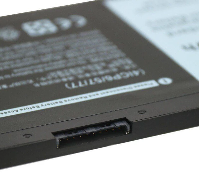 Alt view image 3 of 5 - 33YDH 15.2V 56Wh 4-Cell Li-ion Battery for Dell G3 3579/3779, G5 5587, G7 7588, Inspiron 7577, Latitude 3490/3580/3590 12-Month Warranty