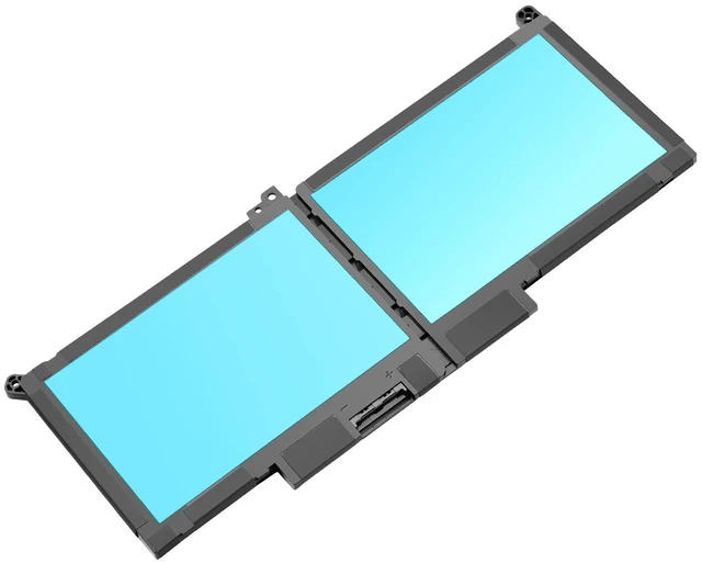 Alt view image 4 of 5 - Battery for Dell Latitude E7000 7280 E7380 E7480 DJ1J0 F3YGT 11.4V 60Wh 4-Cell Li-ion High Capacity, Fast Shipping, 12-Month Warranty