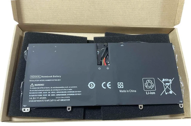 Alt view image 2 of 3 - Laptop Battery for HP HSTNN-IB3V HD04XL TPN-C104 11.55V 41Wh, Compatible with HP Pavilion x360 14-ba000 / 15-bk000 Series, 1-Year Warranty