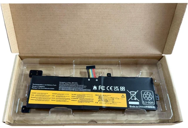Alt view image 2 of 3 - Laptop Battery for Lenovo IdeaPad 330 330G 15ICN 15ARR 11.4V 30Wh L17M2PF0 L17M2PF2 L17D2PF1 High Capacity, 1-Year Warranty