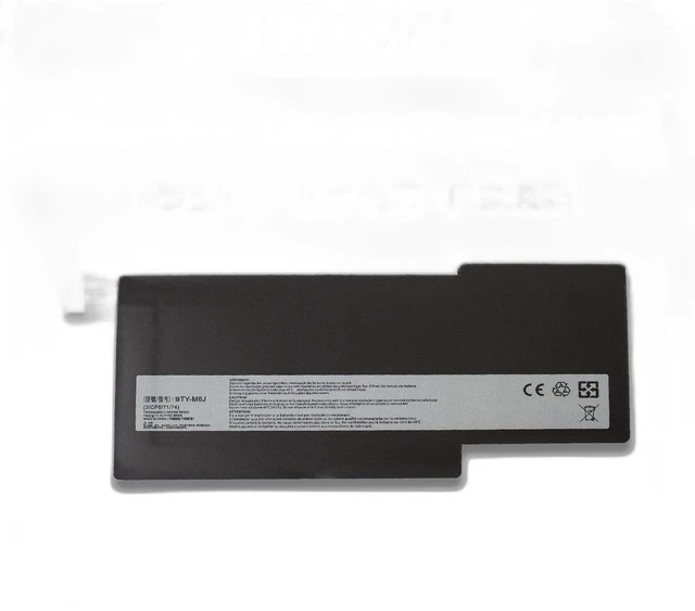 Main image of Laptop Battery for MSI GS63VR GS73VR 6RF 6RE 7RF 7RE GS43VR, 11.4V 4840mAh 55Wh, BTY-M6J, BTY-M6K, High Capacity, 12-Month Warranty