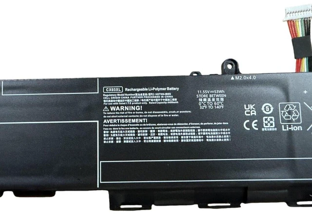Alt view image 2 of 3 - Battery for HP EliteBook x360 830 G7/G8 HSN-I42C CX03, 11.55V 53Wh, Compatible with HSTNN-LB7L HSTNN-DB7L HSTNN-UB7L, 1-Year Warranty