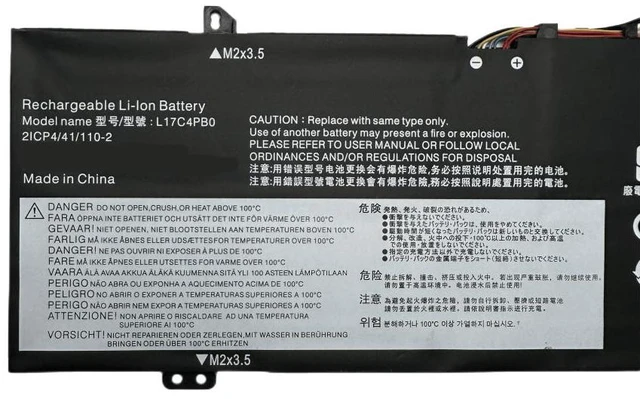 Alt view image 2 of 3 - Battery for Lenovo YOGA 530-14IKB 530s-14IKB 15IKB L17C4PB0 M4PB0 11.4V 48Wh 4200mAh High Capacity, Fast Shipping, 12-Month Warranty