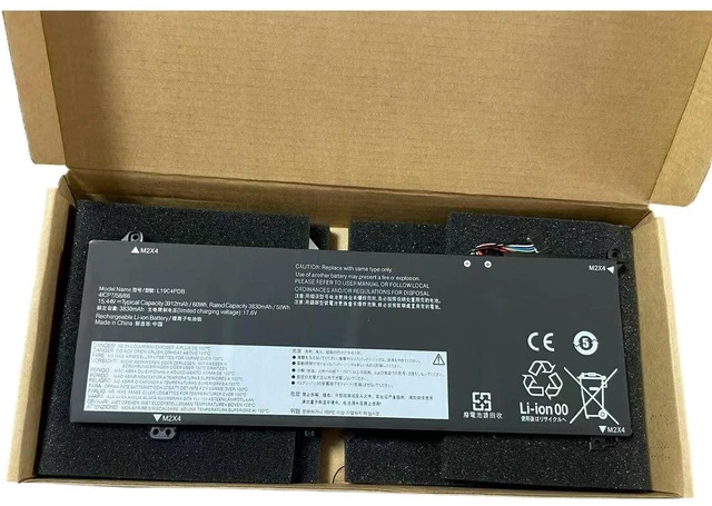 Alt view image 2 of 3 - Laptop Battery for Lenovo IdeaPad 14 15 G2 G3 ITL/ARE/ACL, V14 V15, Legion 5 15ARH05, Xiaoxin 15, L19C4PDB, 11.55V 45Wh, High Capacity, 2-Year Warranty