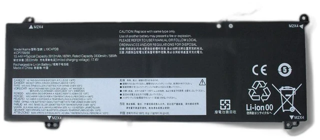 Main image of Laptop Battery for Lenovo IdeaPad 14 15 G2 G3 ITL/ARE/ACL, V14 V15, Legion 5 15ARH05, Xiaoxin 15, L19C4PDB, 11.55V 45Wh, High Capacity, 2-Year Warranty