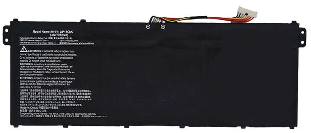 Main image of AP18C8K 11.55V 4550mAh Li-ion Battery for Acer SF314-32, A315-58G, A514-52 & N17P1-N17P100