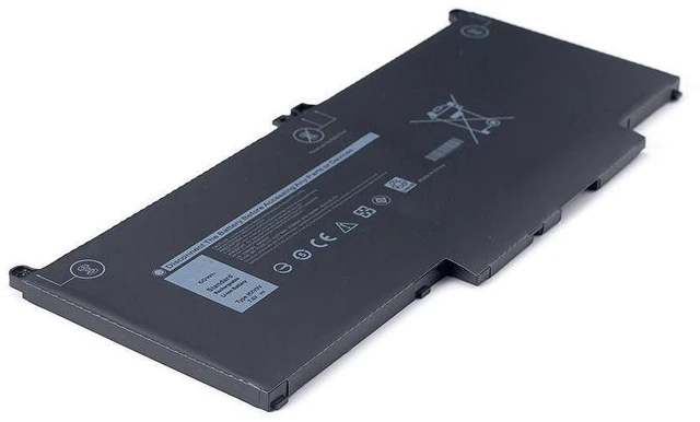 Alt view image 3 of 5 - New Laptop Battery for Dell Latitude 13 5300 7300 7400 5310 Series 11.4V 53Wh MXV9V, Compatible with 0MXV9V, 451-BCYP, 451-BCYN, 451-BCYQ, 1 Year Warranty
