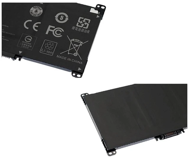Alt view image 3 of 5 - Laptop Battery for HP 14-BA033TX 14-BA047TX TPN-W125 BK03XL, 11.55V 41Wh, Compatible with HP Pavilion 14 Series, High Capacity Li-ion, 1-Year Warranty