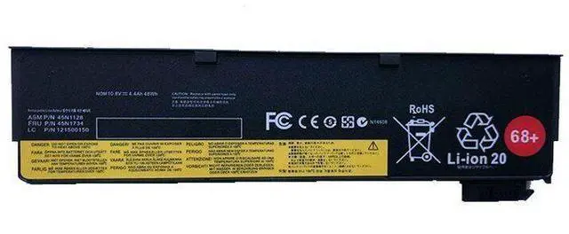 Main image of 6-Cell Laptop Battery for Lenovo ThinkPad T470p L450 T440S T450 X240 X250 X260 X270 T460P 11.1V 48Wh Replace 45N1111 45N1113 45N1115 45N1121 45N1127 45N1133 1-Year Warranty