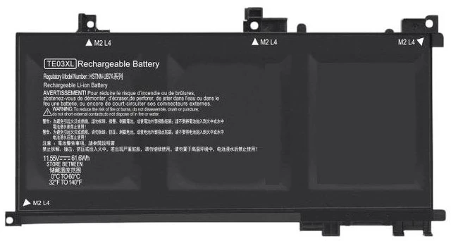 Main image of New Battery for HP Pavilion Gaming 15-ak000 15-ak100 TPN-Q173 TE03XL TE04XL 11.55V 41.7Wh