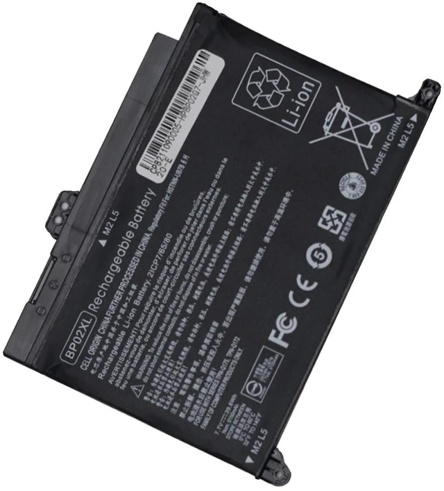Alt view image 5 of 5 - New BP02XL 41Wh 7.7V Li-ion Battery for HP Pavilion 15-au/aw 15-da/15-db Series Replaces HSTNN-UB7B 849569-421 TPN-Q172 2-Year Warranty