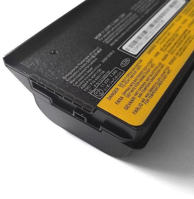 Alt view image 2 of 5 - Battery for ThinkPad X240 X250 X260 X270 T440S T450S T460 L450 11.4V 23.2Wh 3-Cell Li-ion Compatible with FRU 45N1113 45N1115 45N1125 12-Month Warranty
